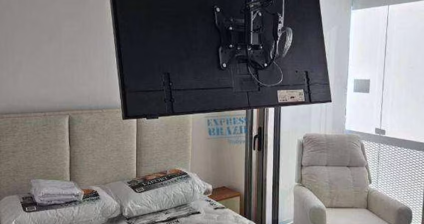 Studio totalmente mobiliado, com 25 m² para alugar em Pinheiros - São Paulo/SP