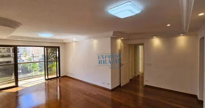 Apartamento com 3 dormitórios para alugar, 130 m² em Moema - Agende sua visita!!