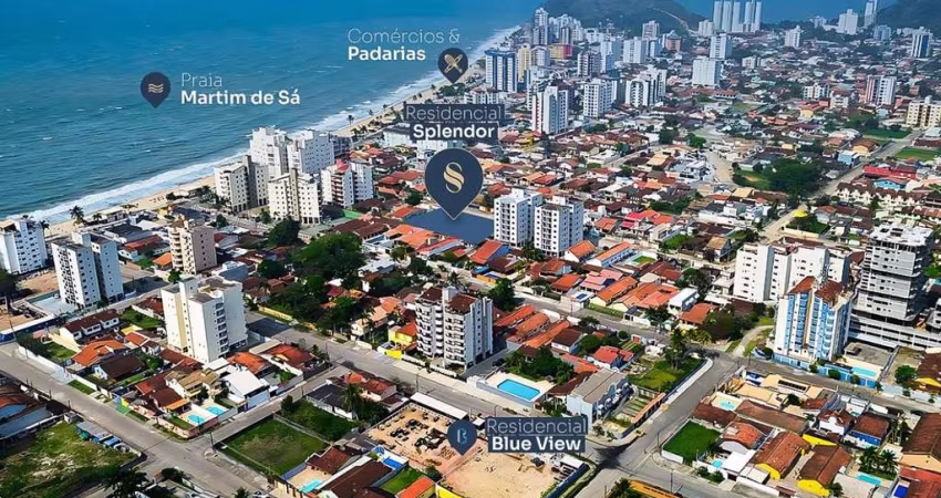 Imperdível! Apartamento à venda em Caraguatatuba-SP, bairro Martim de Sá, 1 quarto, 1 suite, 1 sala, 1 banheiro, 1 vaga de garagem, 46,70 m².