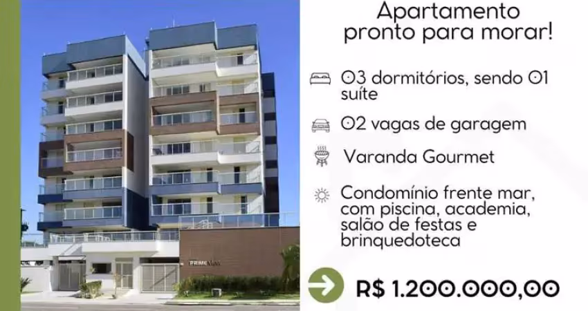 Apartamento à venda em Caraguatatuba-SP, bairro Indaiá: 3 quartos, 1 suíte, 2 salas, 2 banheiros, 2 vagas, 106,27 m².
