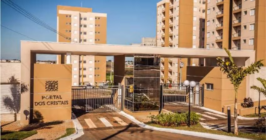 Apartamento à Venda em Hortolândia-SP na Vila São Pedro: 2 Quartos, 1 Suíte, 2 Salas, 2 Banheiros, 1 Vaga, 58m² de Área