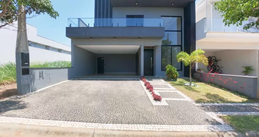 Casa em Condomínio de Alto Padrão com 3 Quartos, 1 Suíte e 4 Vagas de Garagem em Hortolândia-SP - Parque Ortolândia