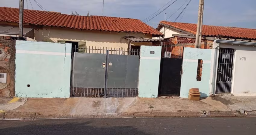Casa à venda. Americana/SP   ?	Simule o seu financiamento ?	Utilize o seu FGTS  ?	02 quartos ?	Sala  ?	Cozinha  ?	Área de serviço ?	WC social ?	01 vaga de garagem  ?Casa do fundo:  ?	02 quartos ?	Sala