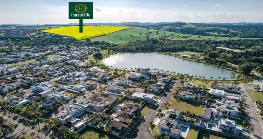 Terreno em condomínio de luxo à venda em atibaia-sp, jardim colonial  360m² de área privativa