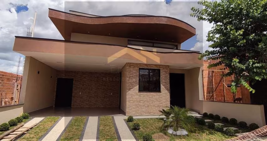 Casa de alto padrão à venda no Parque Ortolândia, Hortolândia-SP: 3 quartos, 1 suíte, 2 salas, 3 banheiros, 4 vagas de garagem, 170,46m².