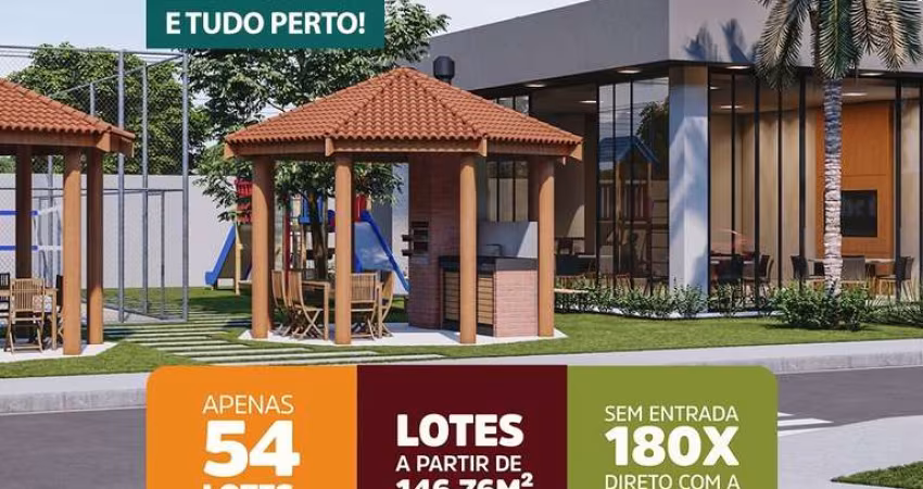 Terreno à venda em Americana-SP no Loteamento Residencial Bairro Pacaembu com 146,76 m² de área