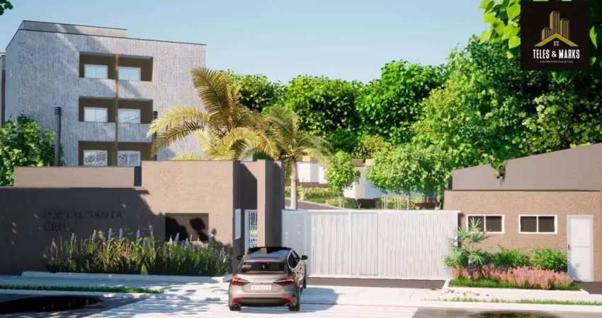 Lançamento Aptos 48,33m2 2 Dorms, Sala, Cozinha, Banheiro, Sacada, 1 Vaga, Playground, 02 áreas gourmet completas e Praça de convivência.