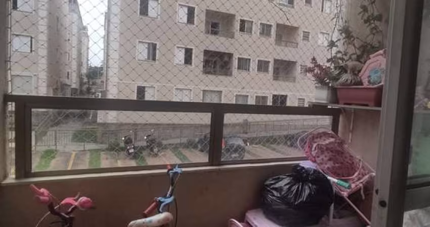 Apto 60m2 1°andar 2 Dorms 1 suíte Sala Sacada Cozinha Área de serviço 1 WC social 1 vaga de garagem quitado Piscina Playground Salão festa Portaria 24