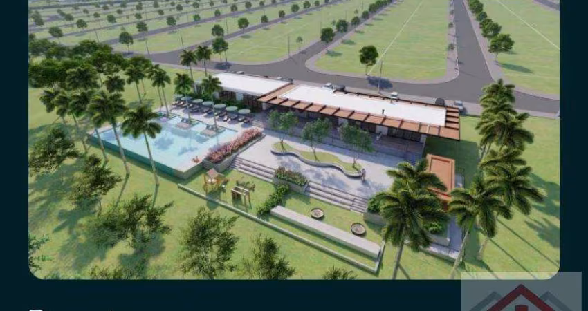 Lotes  200 e 250m2 em um condomínio fechado, Resort em Paulinia.