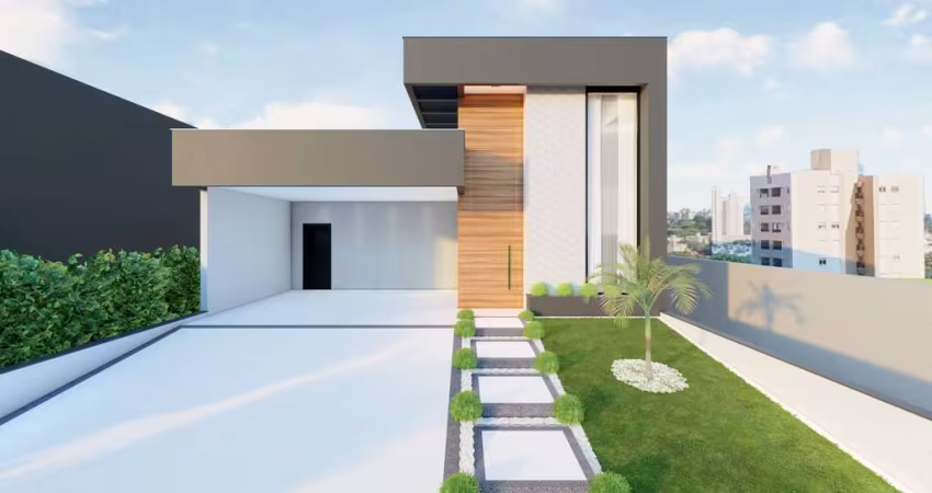 Casa Térrea 141,55m2 3 Dorms 1 Suíte, Sala 2 Ambientes, Cozinha Americana c/CookTop Balcão Granito,Torneira Monocomando Aquec, Área Gourmet c/Churrasq