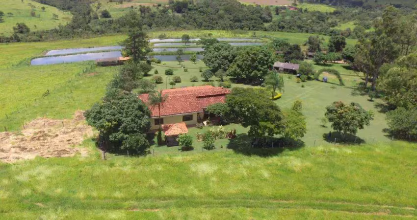 Fazenda 18 alqueires terra pra lavoura, asfalto na porta, 35 hectares de soja, 17 hectares reserva, varios tanques com peixes diversivicados