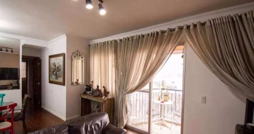 Apartamento 74m2, 3 Dormitórios com Armários, 2 Banheiros, Cozinha Planejada, Varanda, Área de Lazer Completa, Ótima Localização