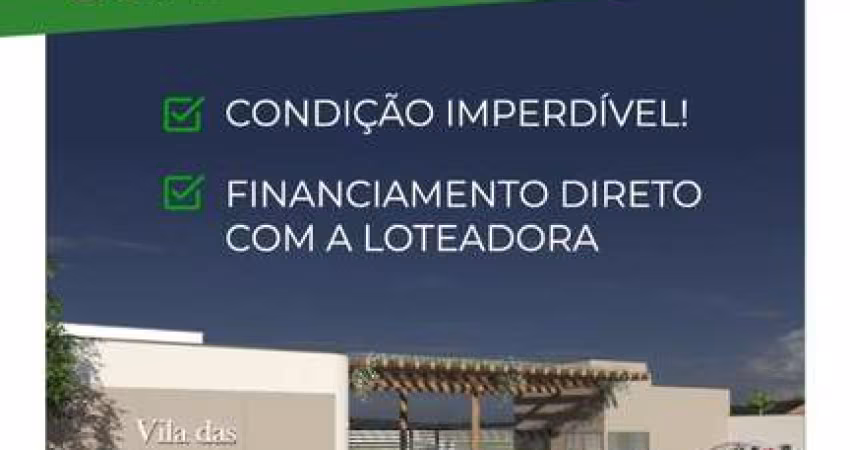 Lançamento Vila das Palmeiras, Terrenos de 125,08m2, Área de Lazer Completa, Ótima Localização