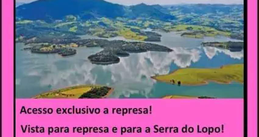 Terrenos 5513m2 no condomínio residencial sao sebastiao 1, com uma vista linda para represa joanópolis, aceita financiamento, pagamento facilitado