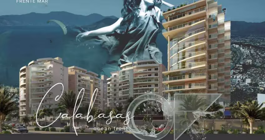 Lançamento Calabasas Ocean Front, Apartamentos de 109,68 m² a 326,39 m², 3 a 4 Dormitórios, 1 a 4 Suítes, 2 a 4 Vagas, Varanda Gourmet, Lazer Completo