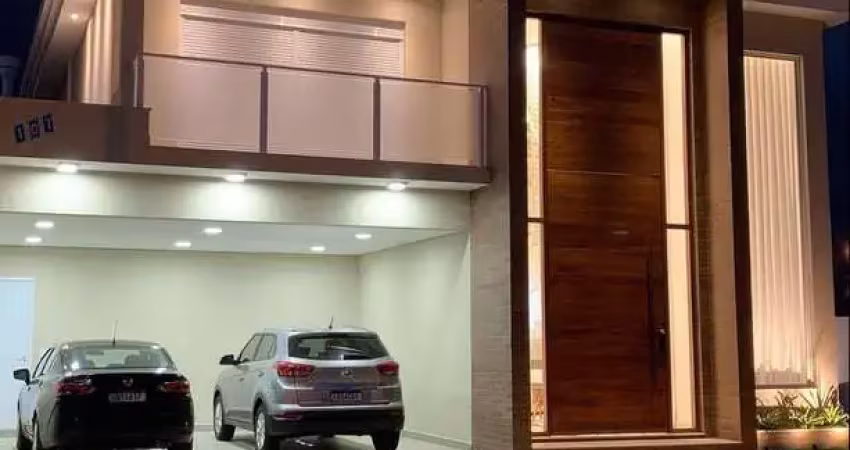 Casa duplex 220m2 no residencial esplanada, 3 dormitórios com closet sendo uma suíte com banheira, escritório, área gourmet, depósito, 4 vagas