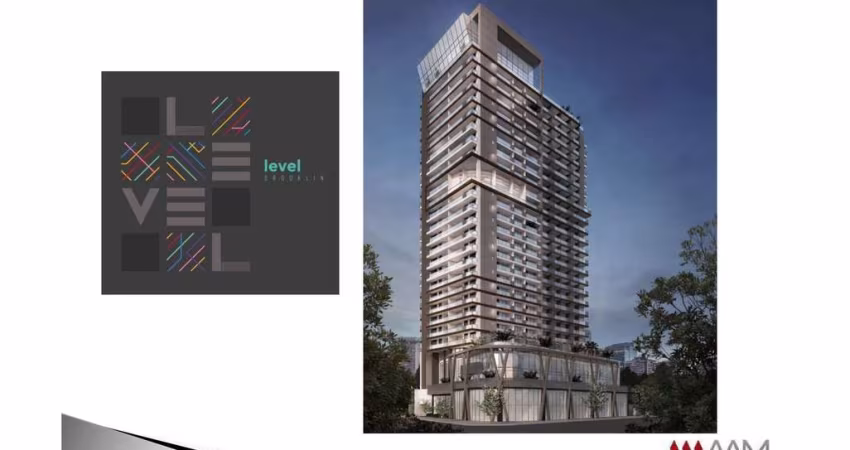 Breve Lançamento Level Brooklin, Studios 23m2 à 25m2 e Unidades Não-Residenciais/Conjunto Comercial 240m2 à 318m2, Área de Lazer Completo