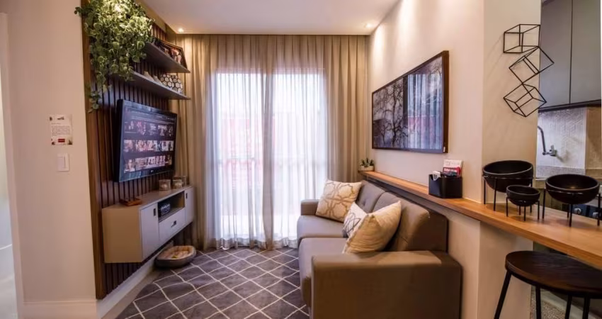 Apartamento à venda em Nova Odessa-SP, Jardim Monte das Oliveiras: 2 quartos, 1 sala, 1 banheiro, 1 vaga, 50m².