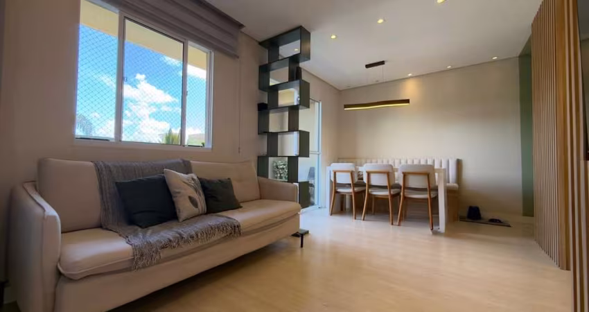 Apartamento à venda em Campinas-SP, Parque Fazendinha: 3 quartos, 1 suíte, 2 salas, 2 banheiros, 2 vagas de garagem, 70m². Venha conferir!