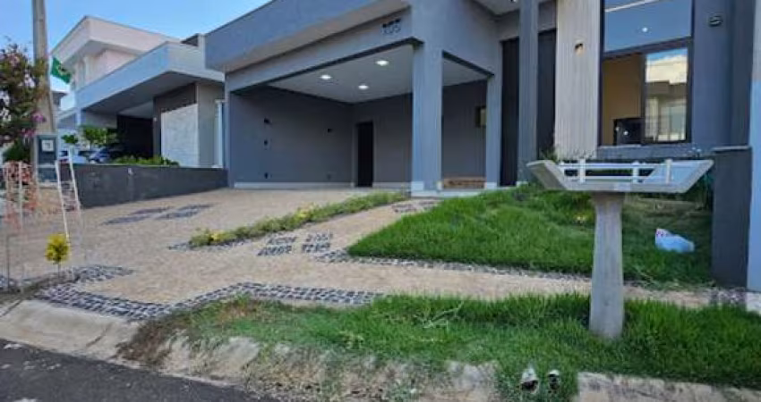 Casa Térrea Nova    3 suítes no Condomínio Jardim do Jatobá em Hortolândia Fachada Moderna e Imponente  Pé Direito alto e Iluminação Diferenciada em Led  Lavabo  Cozinha em Pedra completa de armários 