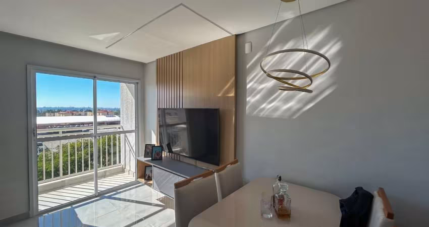 Apartamento à venda em Hortolândia-SP: 2 quartos, 1 suíte, 2 salas, 1 banheiro, 1 vaga de garagem - 55,00m² no Jardim Santa Izabel