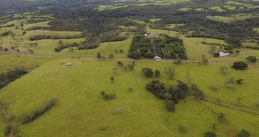 Fazenda em luziânia  1.702 hectares (351 alqueires). 37 divisões de pasto. toda no arame liso. margeia rio são bartolomeu 7.5 km. várias represas. nascentes. dupla aptidão. planta 800 hectares. altitu