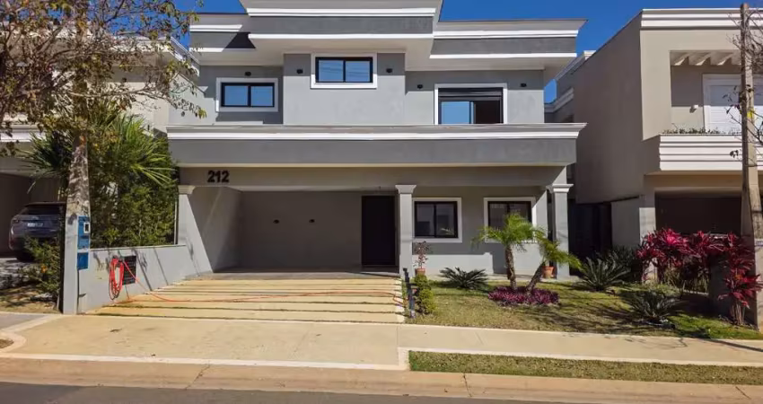 Luxuosa casa em condomínio à venda em campinas-sp, swiss park  3 quartos, 3 suítes, 3 salas, 4 banheiros, 4 vagas de garagem, 347m²