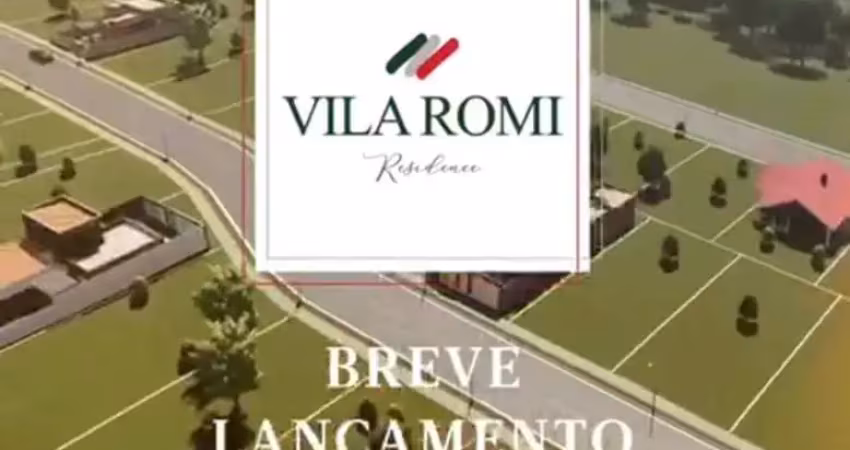 Lançamento vila romi residence, lotes a partir de 300m2, área de lazer completa, portaria 24horas, ótima localização
