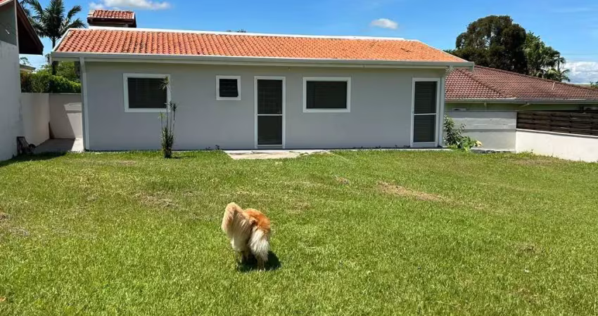 Condomínio evangélico casa térrea 60m2 1 dormitório 1 banheiro, sala e cozinha(armário embaixo da pia) juntos, e 1 lavanderia, sem móveis.