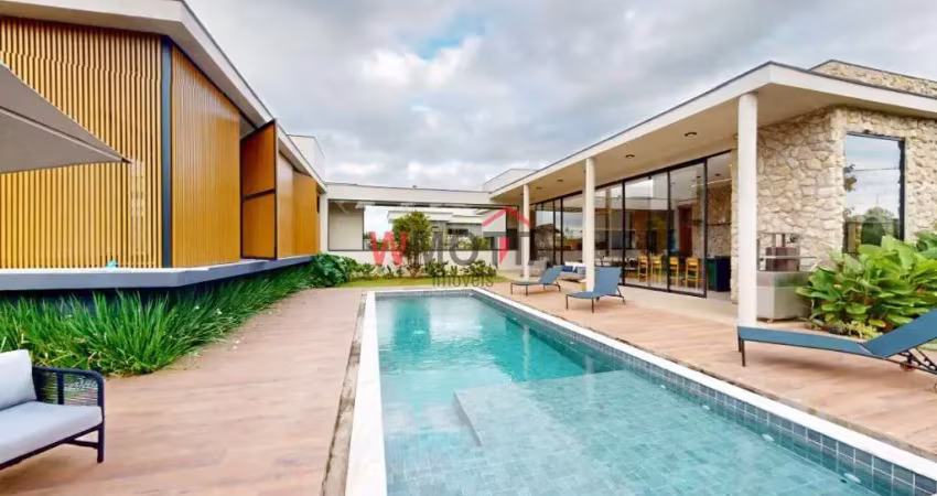 Casa de luxo em condomínio na cerejeira, jacareí-sp: 4 quartos, 4 suítes, 2 salas, 6 vagas, 481m². venha conferir!