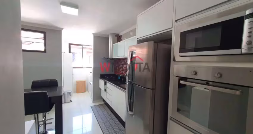 Apartamento à venda em mogi das cruzes-sp, bairro chácara jafet com 3 quartos, 2 salas, 1 vaga de garagem!