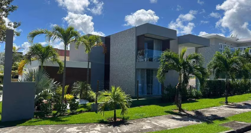 Casa em condomínio para venda em camaçari, vila de abrantes (abrantes), 4 dormitórios, 4 suítes, 6 banheiros, 2 vagas