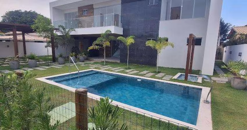 Casa em Condomínio para Venda em Camaçari, Guarajuba (Monte Gordo), 5 dormitórios, 5 suítes, 7 banheiros, 3 vagas