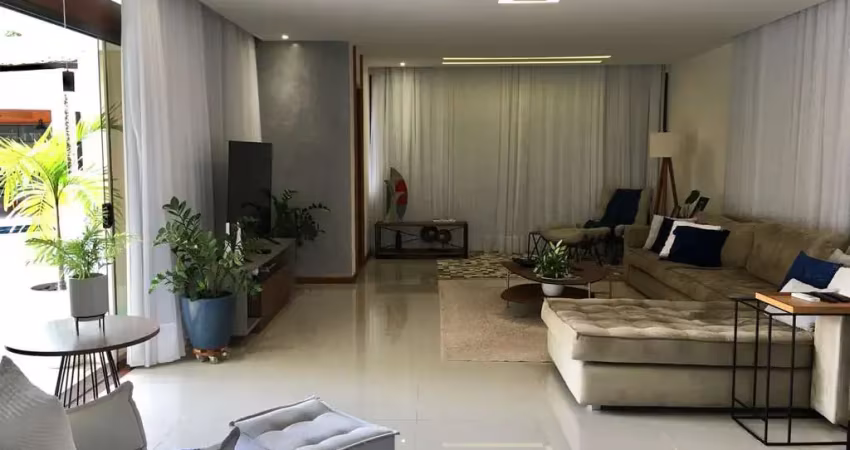 Casa em condomínio para venda em lauro de freitas, portão, 6 dormitórios, 3 suítes, 6 banheiros, 4 vagas