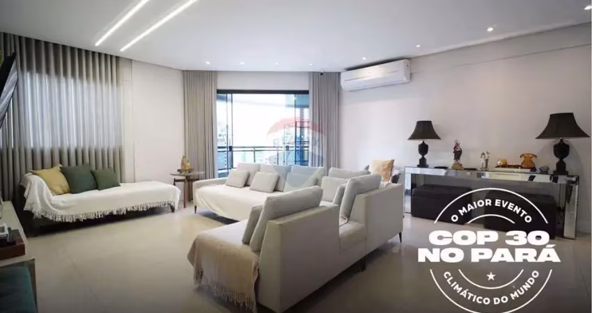 Apartamento 3 suítes + gabinete – reduto, belém – disponível para cop30