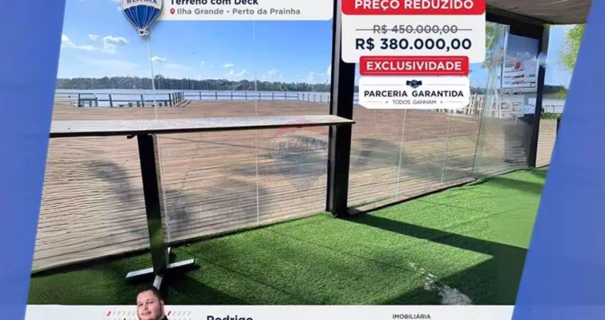 Terreno com deck na ilha grande - área rural de belém - investimento para cop30