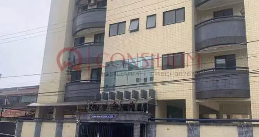 Apartamento para venda em praia grande, guilhermina, 1 dormitório, 1 banheiro, 1 vaga