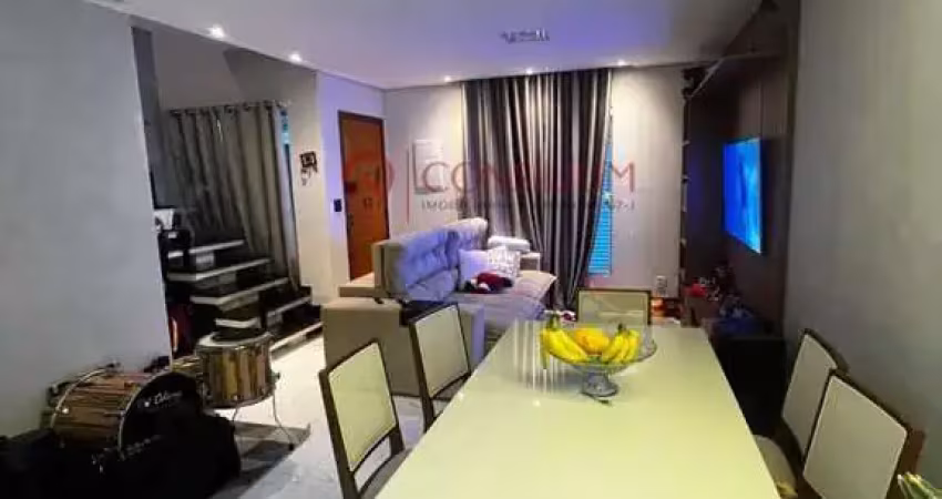 Casa em condomínio para venda em mogi das cruzes, jundiapeba, 2 dormitórios, 2 suítes, 3 banheiros, 1 vaga