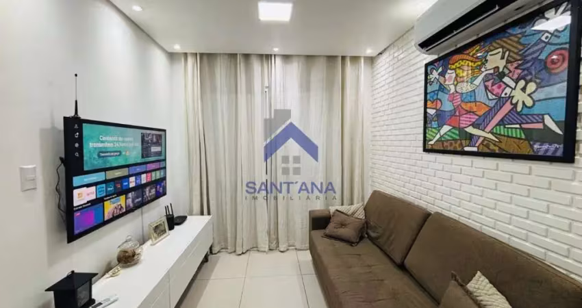Apartamento de 74m² com 2 dormitórios sendo 1 súite no edifício florença em taubaté/sp