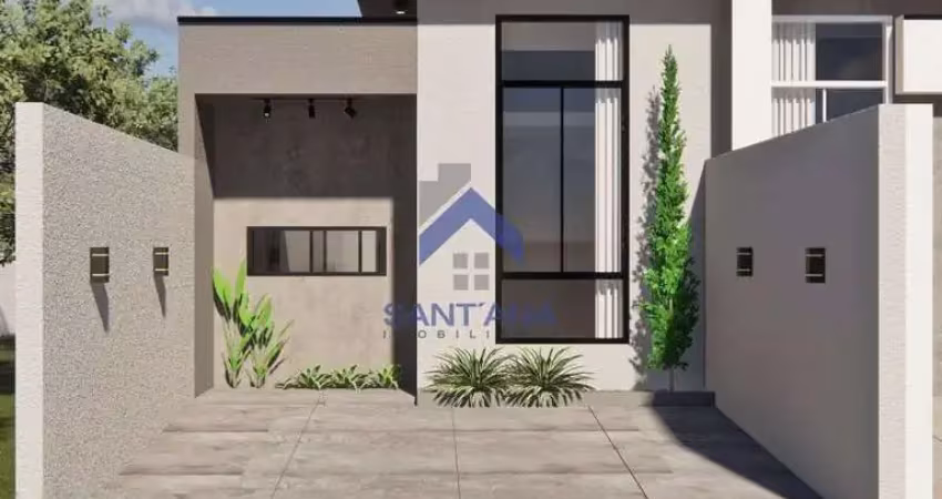 Casa em construção de 81,47m² com 2 dormitórios sendo 1 suíte no portal do vale em taubaté/sp