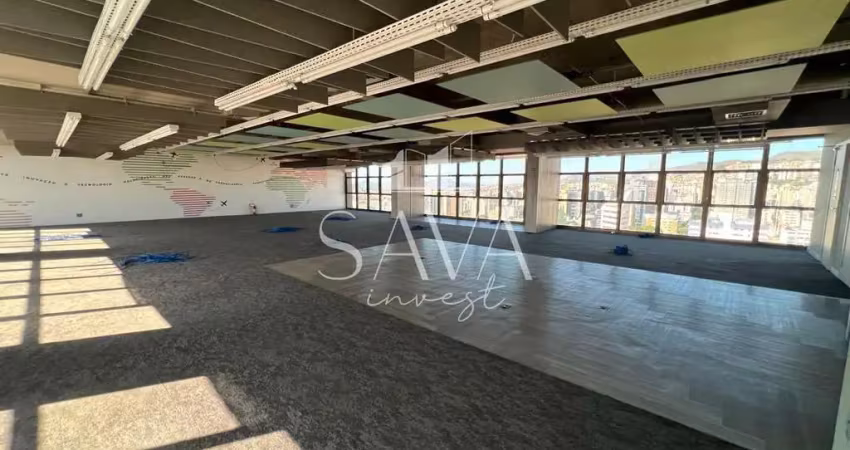 Andar corporativo para alugar, 750 m² por r$ 47.119,50/mês - funcionários - belo horizonte/mg