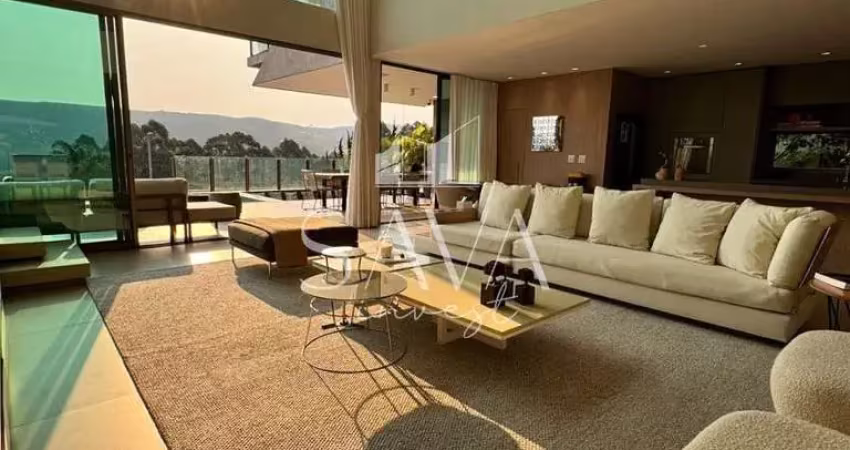 Casa com 4 dormitórios à venda, 507 m² por r$ 5.300.000,00 - alphaville - lagoa dos ingleses - nova lima/mg