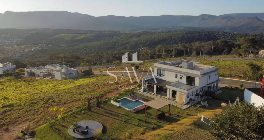 Casa com 4 dormitórios à venda, 300 m² por r$ 2.990.000,00 - casa branca - brumadinho/mg