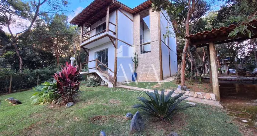 Casa com 5 dormitórios à venda, 250 m² por r$ 1.300.000,00 - casa branca - brumadinho/mg