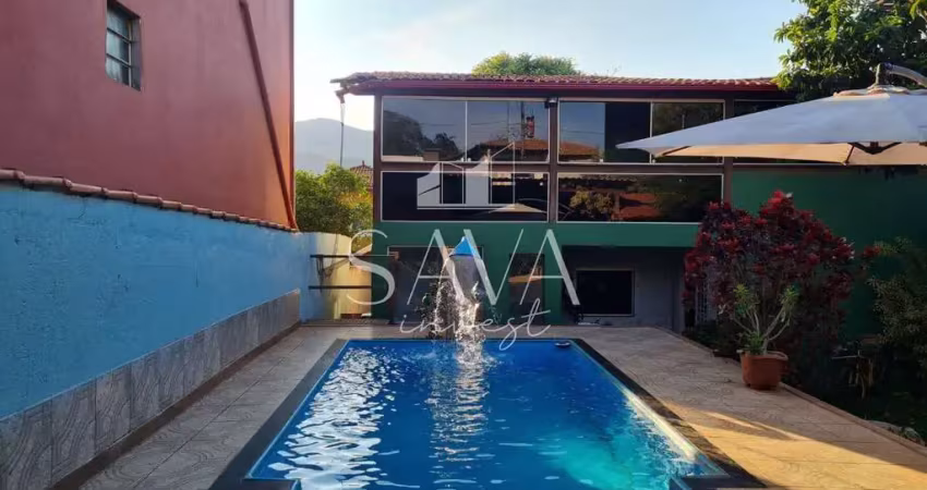 Casa com 3 dormitórios à venda, 260 m² por r$ 590.000,00 - casa branca - brumadinho/mg