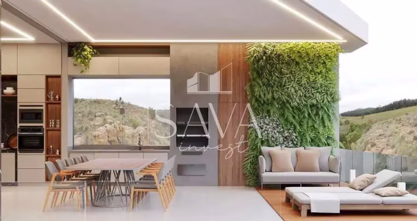 Casa à venda com 350 m² no alphaville - lagoa dos ingleses por r$3.700.000,00