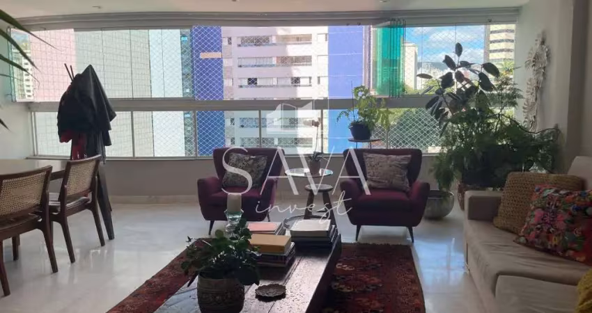 Apartamento à venda com 127 m² no funcionários por r$2.080.000,00