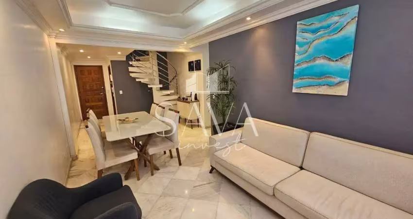 Cobertura à venda com 180 m² no havaí por r$673.000,00