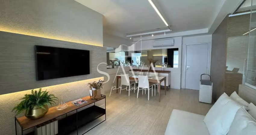 Apartamento para aluguel com 84,46 m² no vila da serra por r$8.350,00