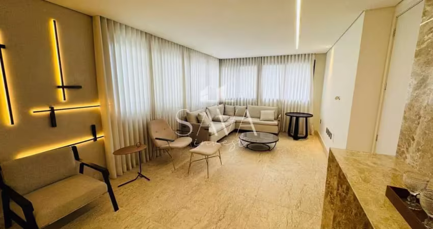 Apartamento garden com 4 dormitórios à venda, 411 m² por r$ 3.930.000,00 - lourdes - belo horizonte/mg